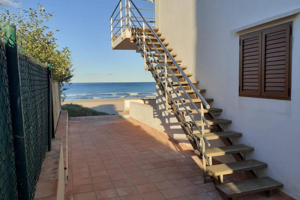 Ap-3 Ximoapartments A Primera Linea Playa & Chimenea 奥利瓦 外观 照片