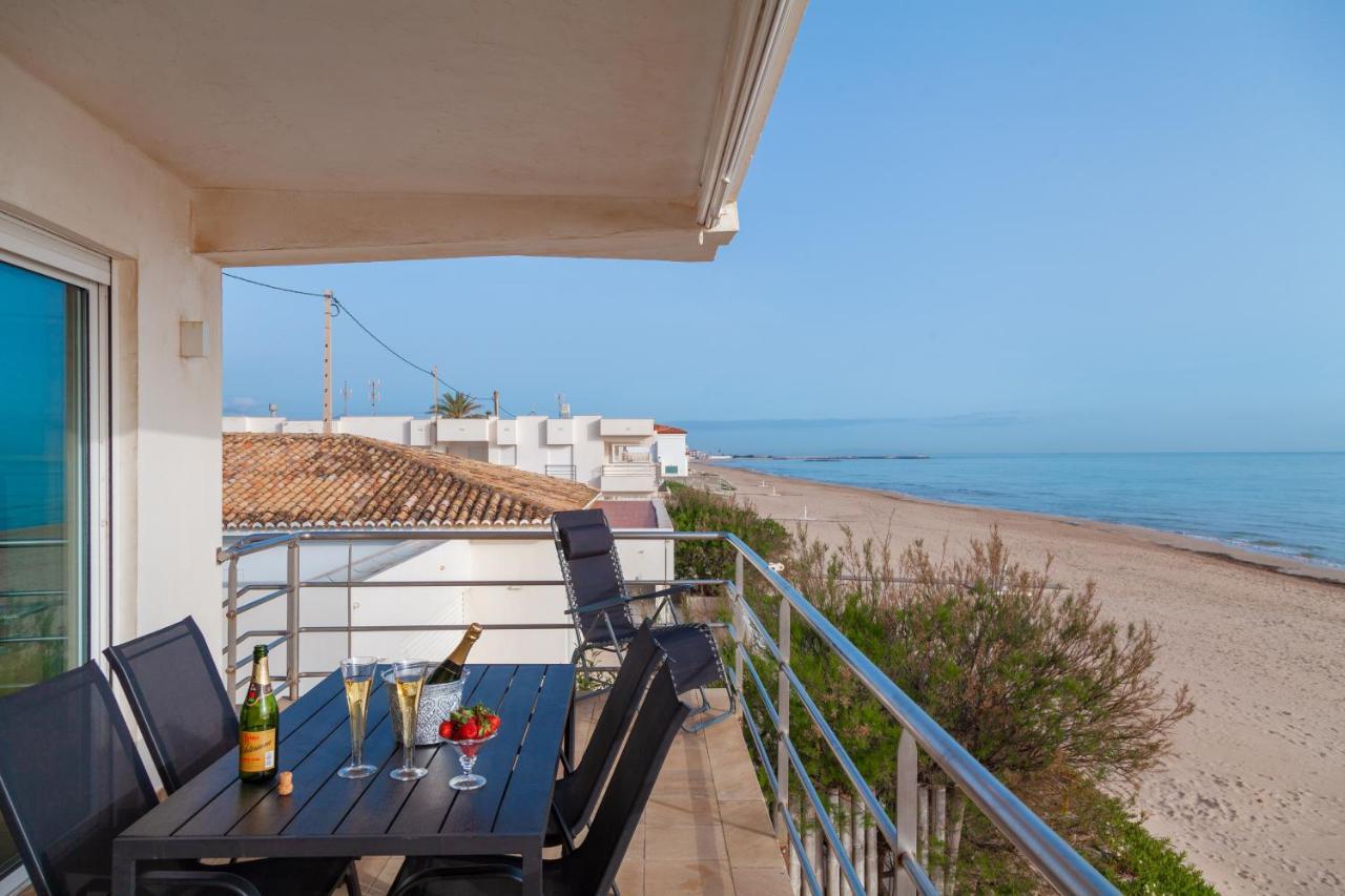 Ap-3 Ximoapartments A Primera Linea Playa & Chimenea 奥利瓦 外观 照片